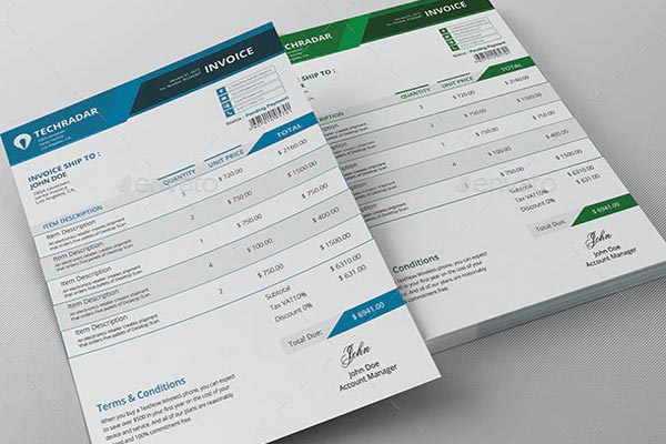 Construction Invoice