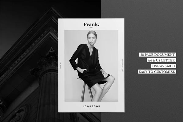 Fashion Magazine Frank Template
