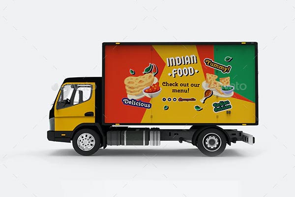 Food Truck Mockup