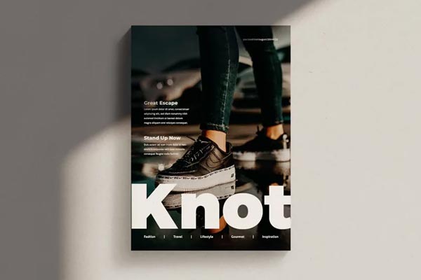 Knot Fashion Magazine Template