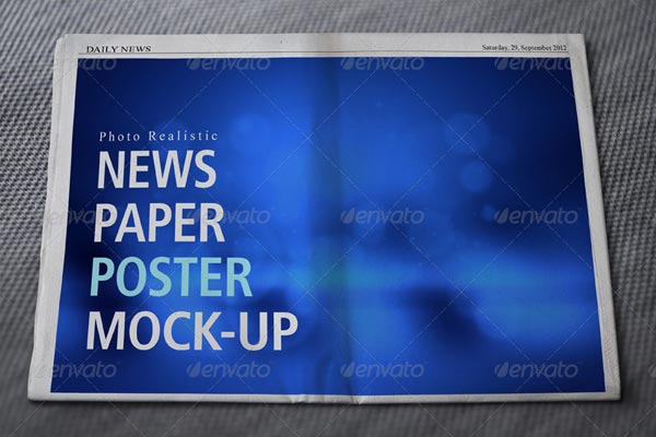 NewsPaper Mockup Template