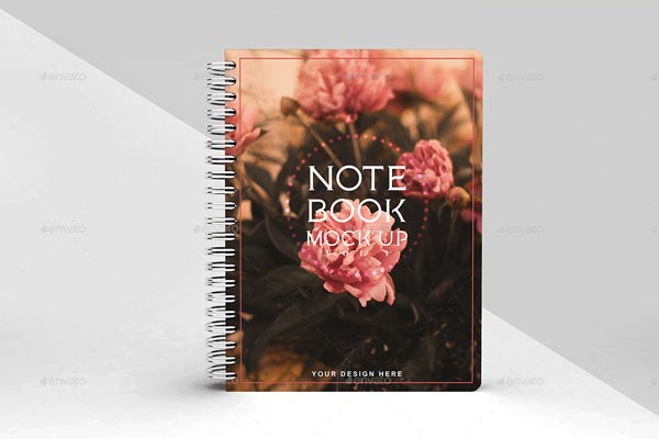 Notebook PSD Mockup