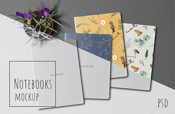 Notebooks Mockup Set