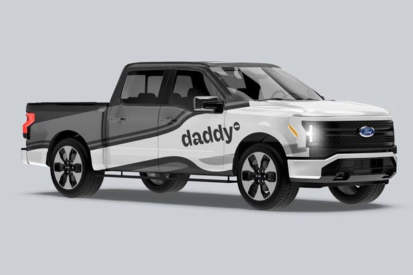 Pickup Truck Mockup