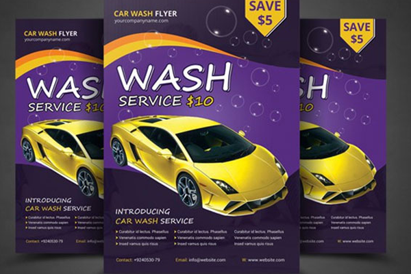 Free Car Wash Flyer Templates
