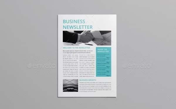 Corporate InDesign Newsletter template
