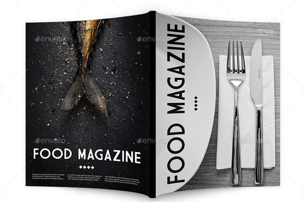 Download Healthy Food Magazine Template