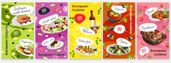 Food Story Banner Template