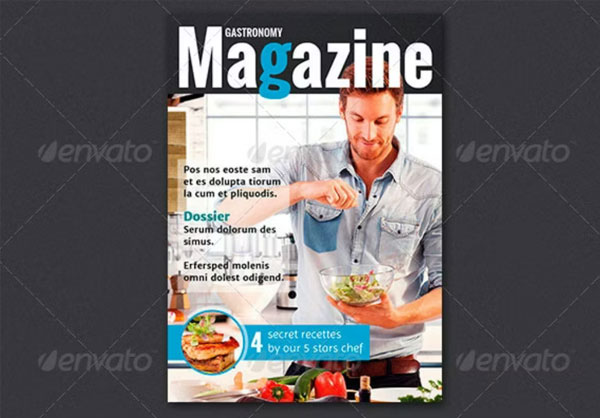 Healthy Universal Food Theme Magazine Template