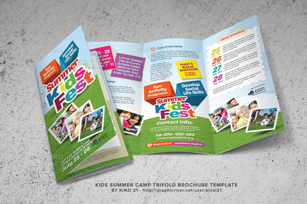 Kids Brochure Templates