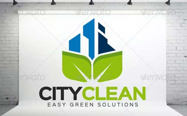City Clean Logo Template