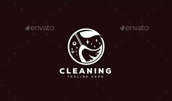 Cleaning Logo Printable Template