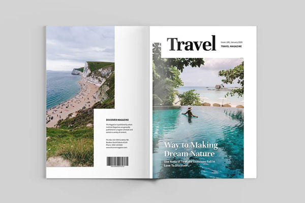 Download Travel Magazine Template