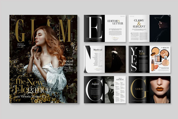 Editable Women's Fashion Magazine