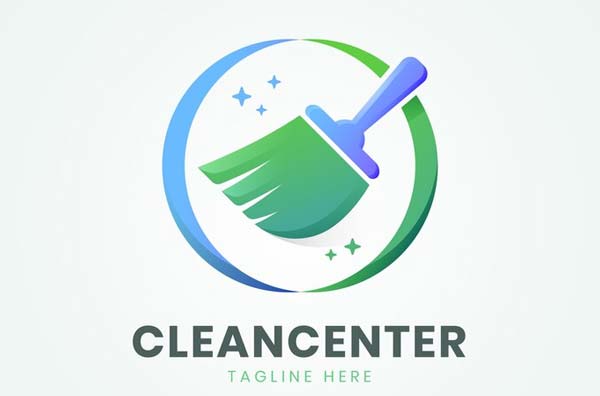 Free Cleaning Service Logo Template