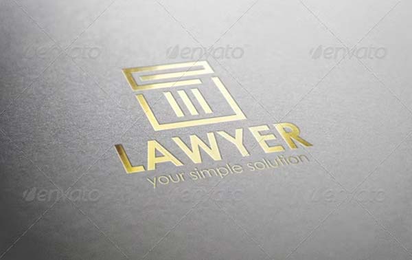 Justice Firm Logo Template