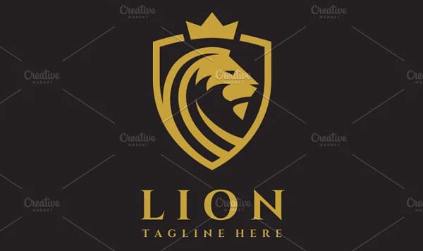 King Lion Logo Sample Design