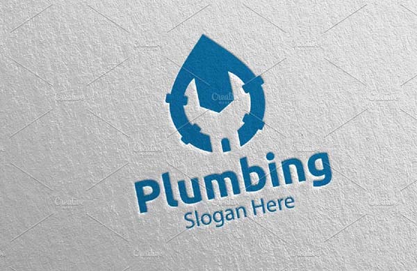 Plumbing Services Logo Design