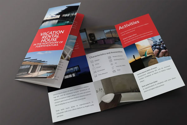Rent My Home Tri-Fold Brochure Template