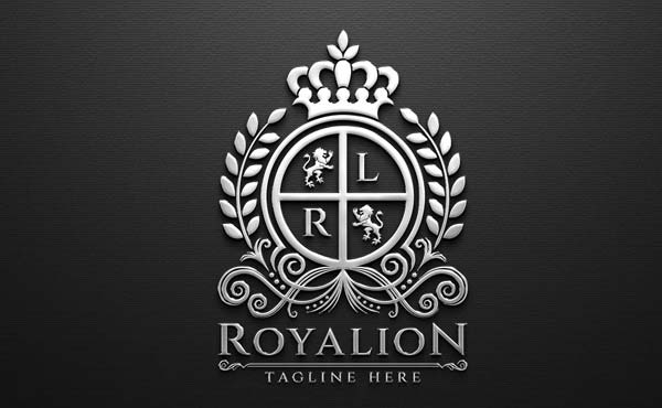 Royal Lion Logo Design Template
