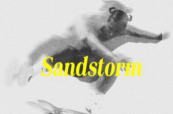 Sandstorm Dust Photo Effect