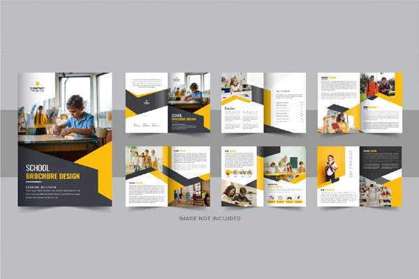 School Admission Brochure Design