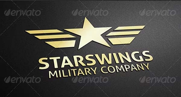 Stary Military Logo Template