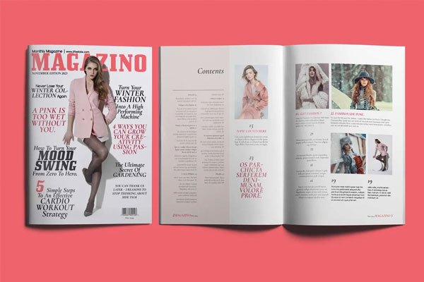 The Best Womens Magazine Layout Design