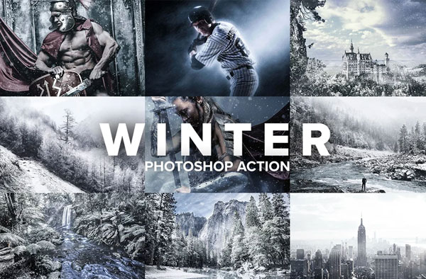 Winter Photoshop Actions