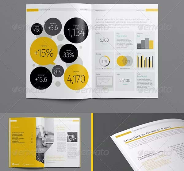A Collection of Annual Report Template