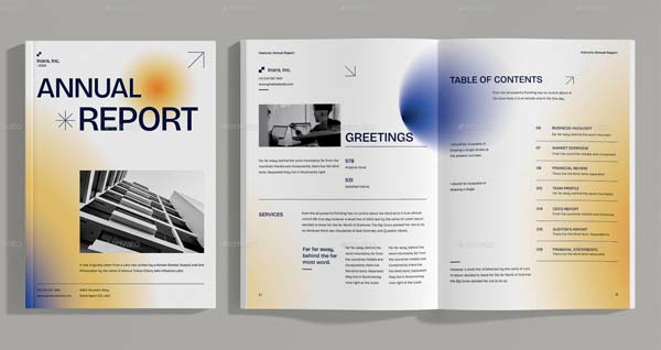 Annual Report Templates Word