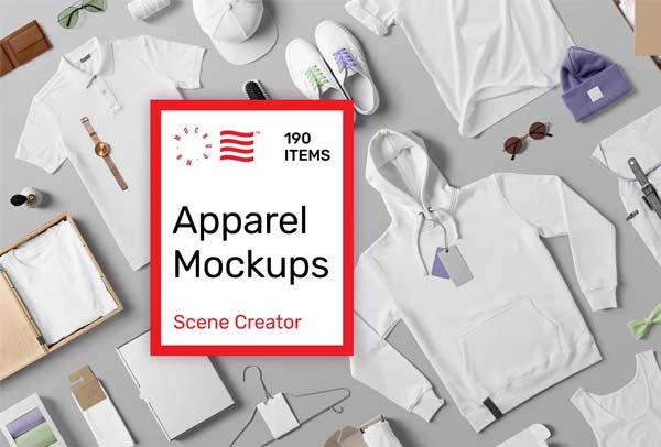 Apparel Mockups Scene Creator