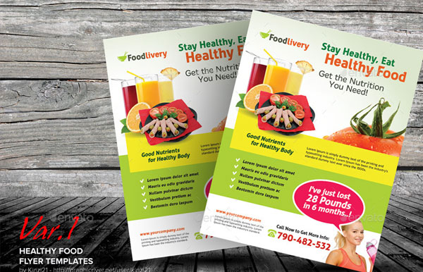 Best Healthy Food Flyer Templates