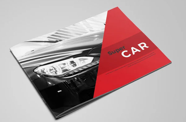 Business Promotion Car Brochure Template