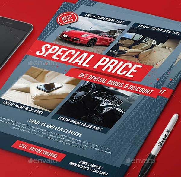 Car Sale Flyer Design