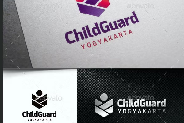 Child Guard Logo Template