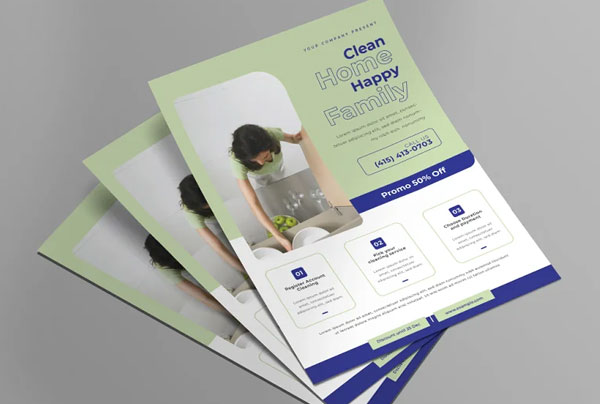 Clean Home Flyers Design