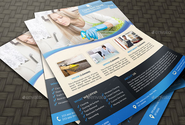 Cleaning Services Flyer Template