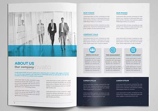 Company Profile Brochure Editable Template