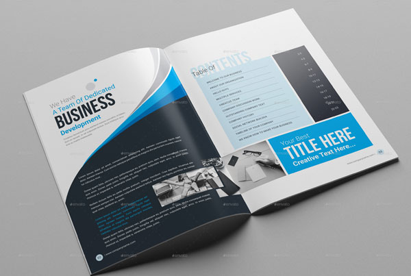 Corporate Marketign Plan Brochure Design