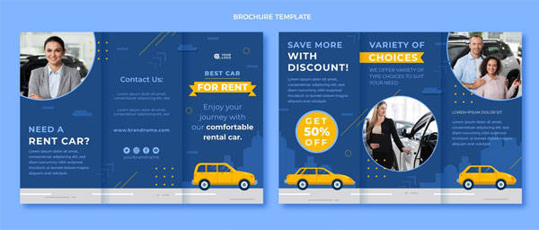 Free Download Car Brochure Template