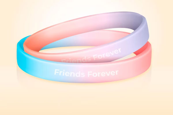 Free Vector Realistic Friendship Band