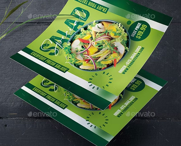 Fresh Salad Flyer Template