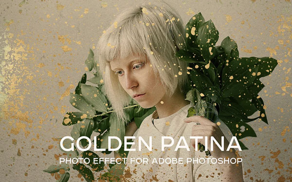 Gold Paint Effect For Photoshop