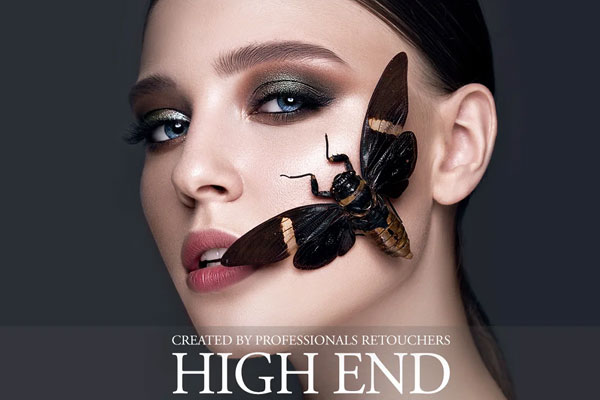 High End Retouching PSD Actions Free Download