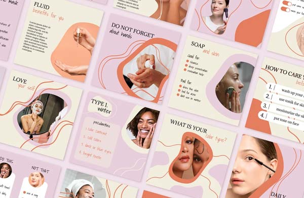 Instagram Beauty Blogger Template