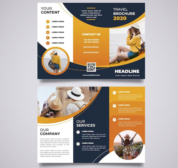 Marketing plan Brochure Templates Free