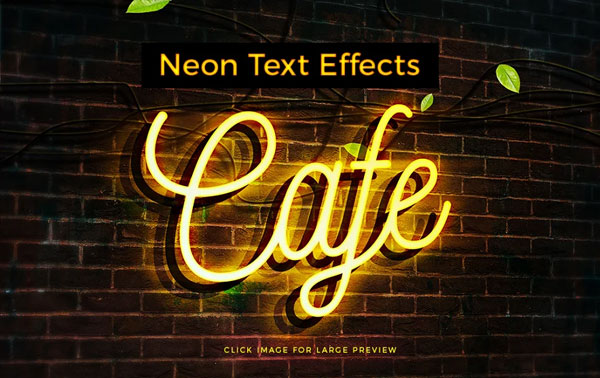 Neon Text Effects