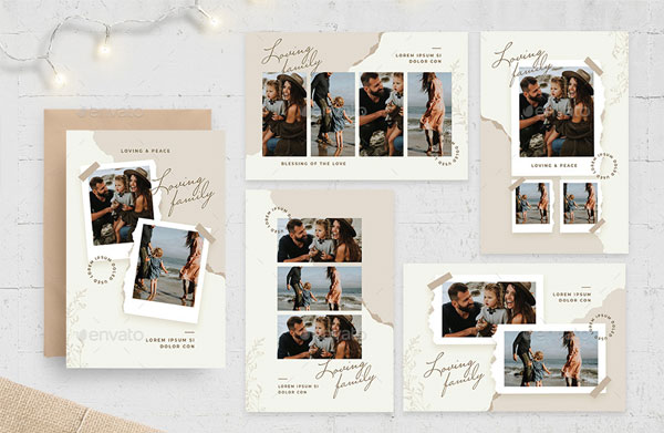 Photo Collage Flyer Template