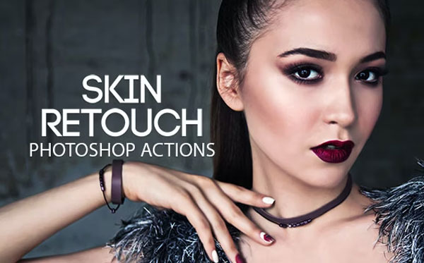 Sample Skin Retouching Photoshop Action